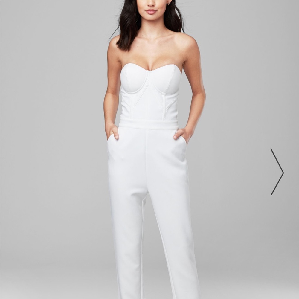 Strapless jumpsuit